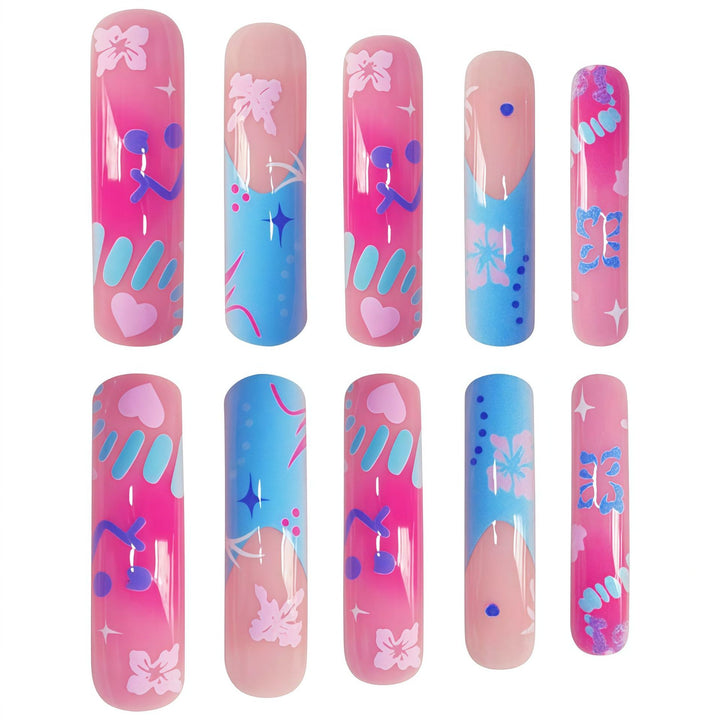 Artistic Press-On Nail Extensions Kalsten