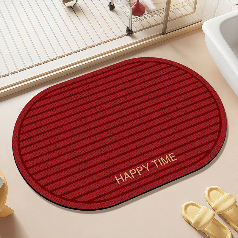 Personalized Memory Foam Bath Mat Kalsten