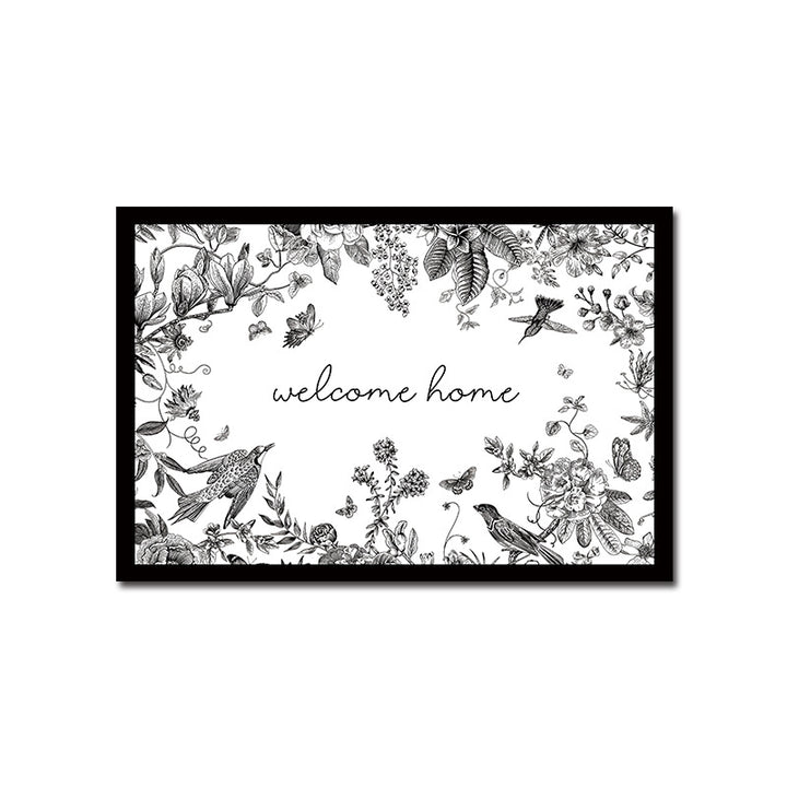 Decorative Citrus-Themed Bath Mat Kalsten