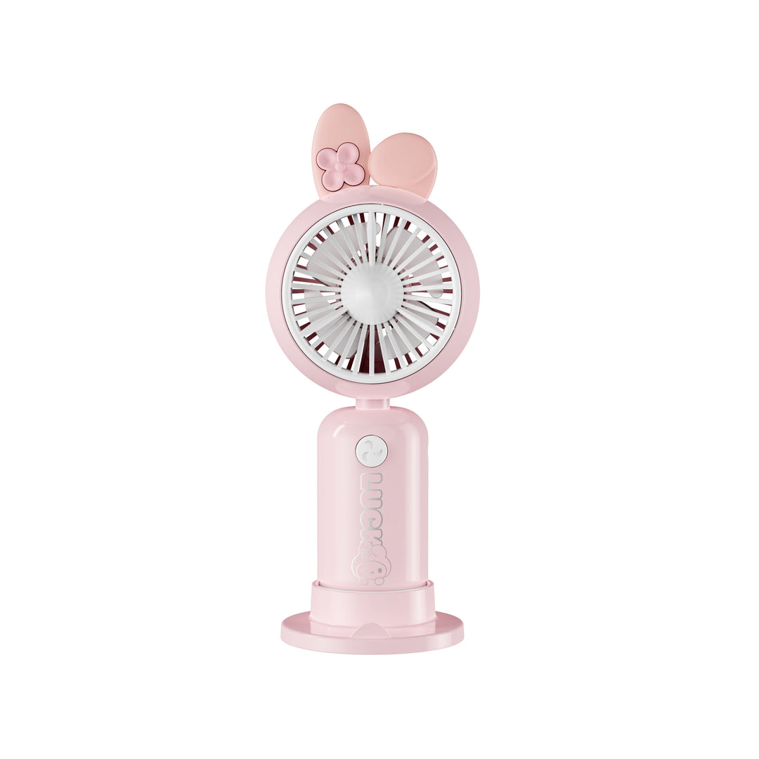 Ladies portable hand fan with cute rabbit design Kalsten