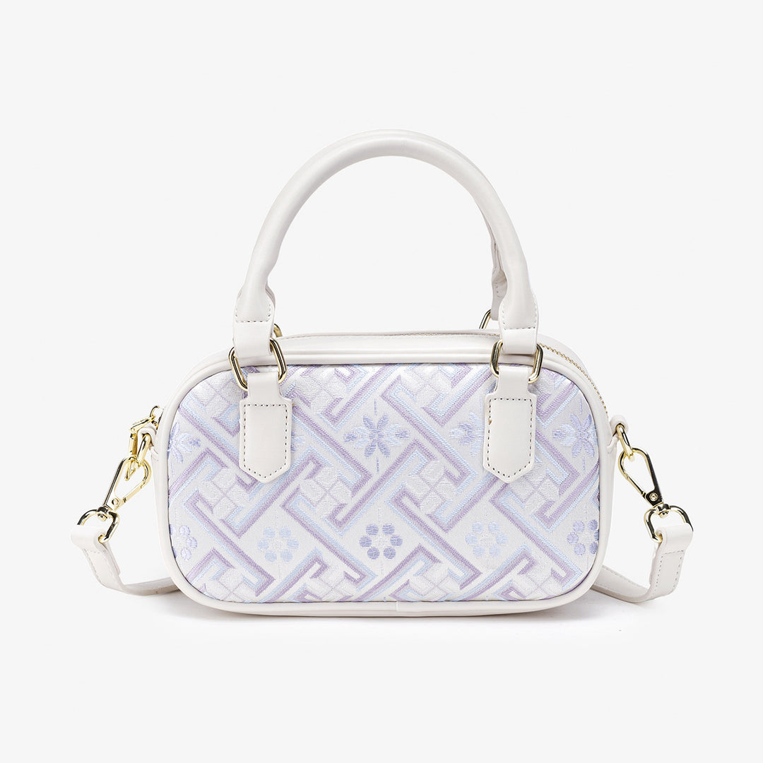 Elegant Embroidered Crossbody Handbag