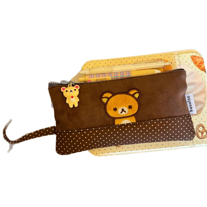 Adorable Bear-Themed Pencil Case