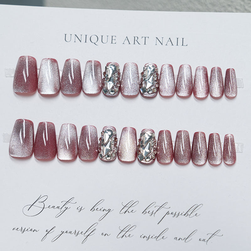 Glamorous Glitter Press-On Nails