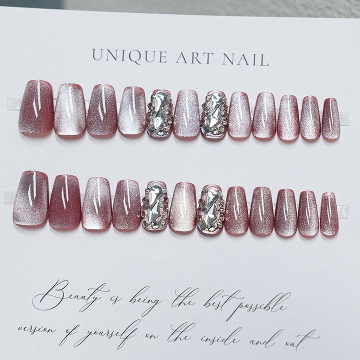 Glamorous Glitter Press-On Nails