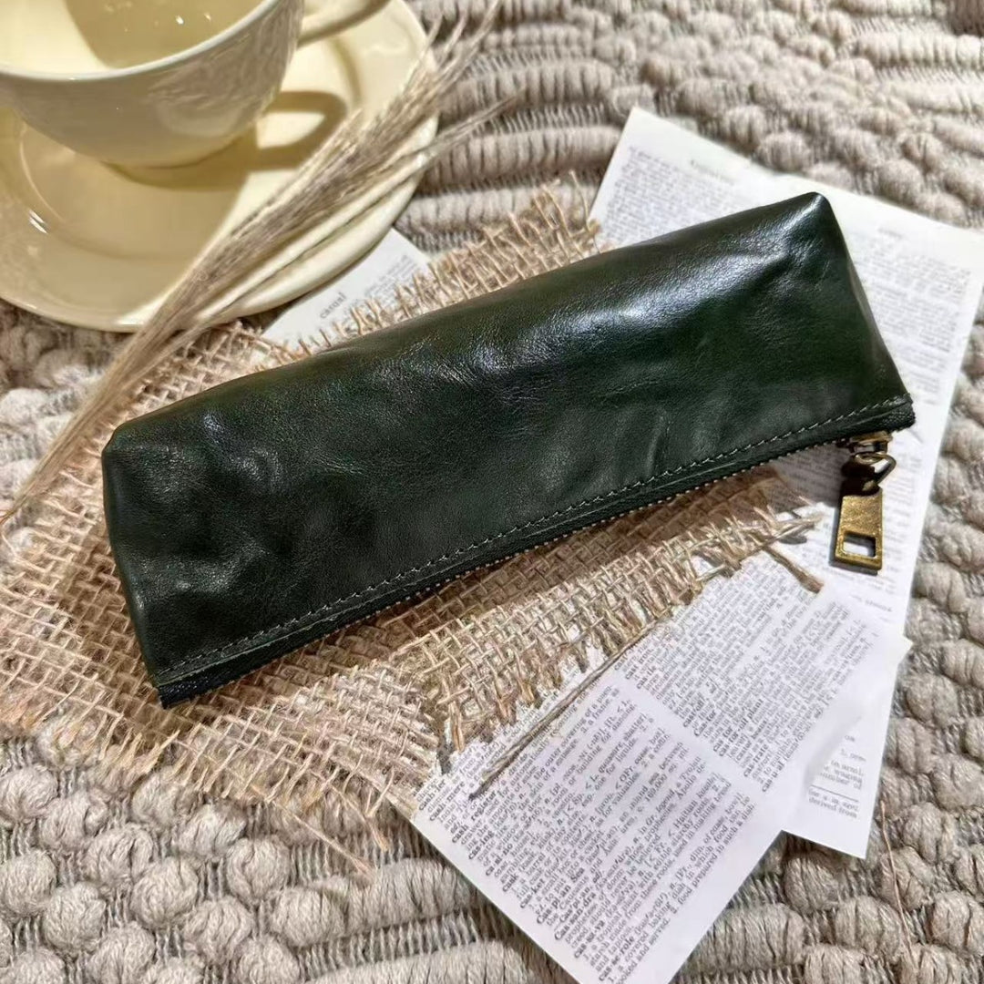 Premium Leather Pencil Case