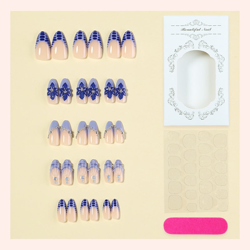Creative Nail Art Set with Elegant Shapes and Designs Kalsten