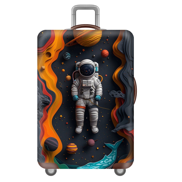 Unisex Hard Shell Suitcase with Dreamy Landscape Design Kalsten