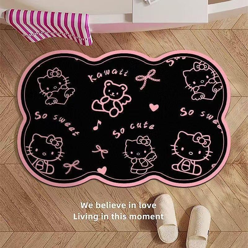 Cute Character-Themed Bath Mat