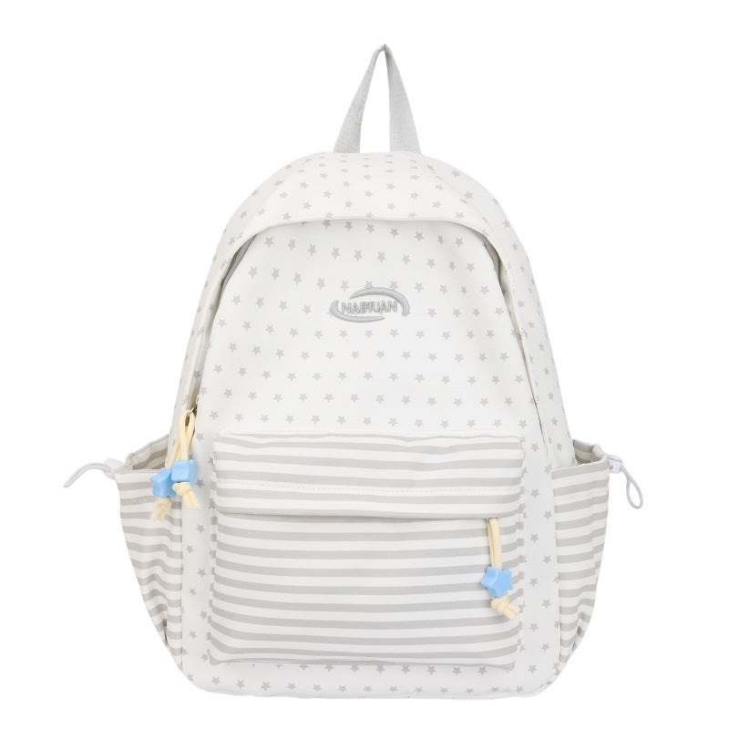 Stylish Star-Patterned Casual Backpack Kalsten