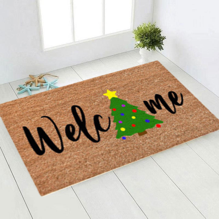 Holiday-Themed Welcome Mat Kalsten