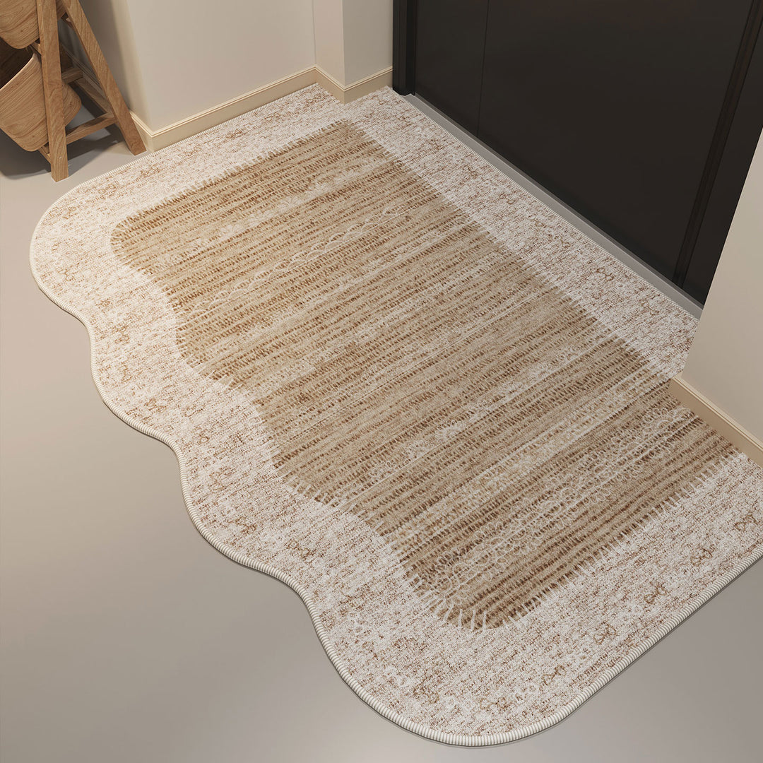 Scalloped Edge Area Mat