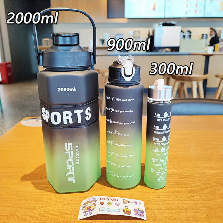 Women's Sports Water Bottle with Motivational Scales Kalsten