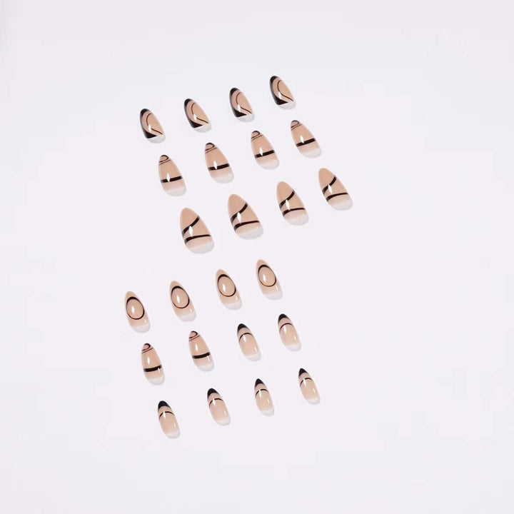 Artificial nails with elegant minimalist design Kalsten