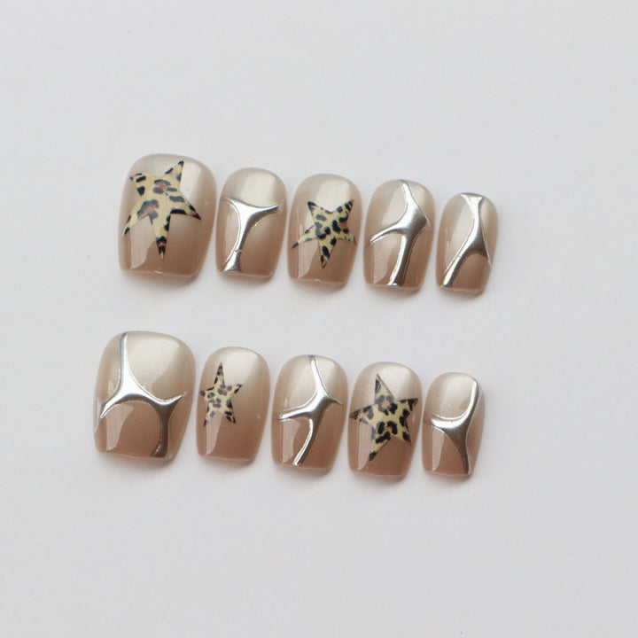 Abstract Art Press-On Nail Set
