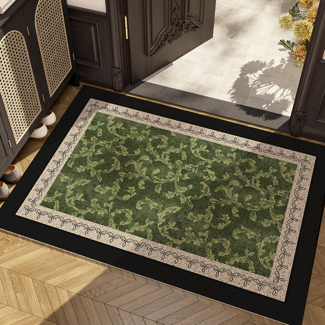 Floral Pattern Area Rug Kalsten