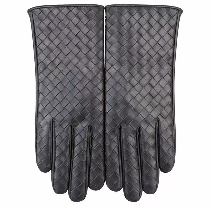 Premium Woven Leather Gloves Kalsten