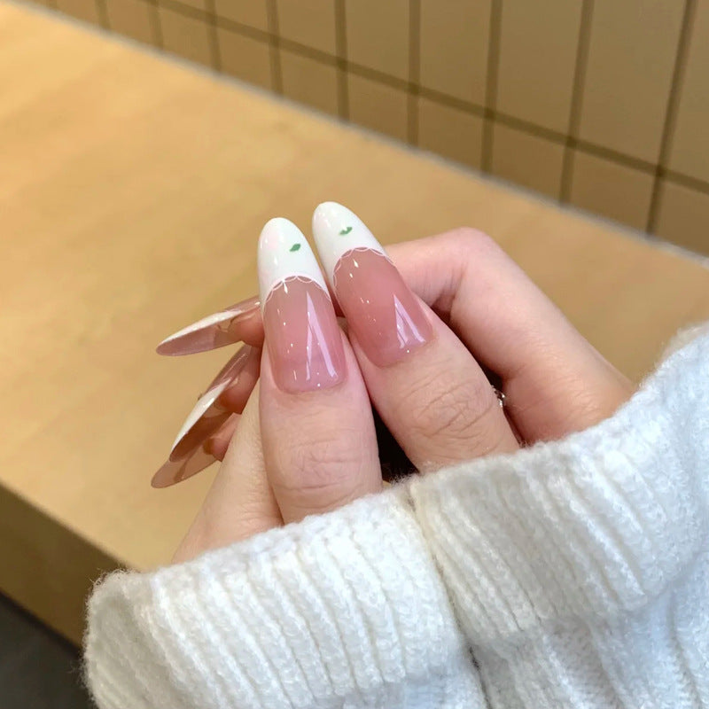 Premium Floral-Design Press-On Nails Kalsten