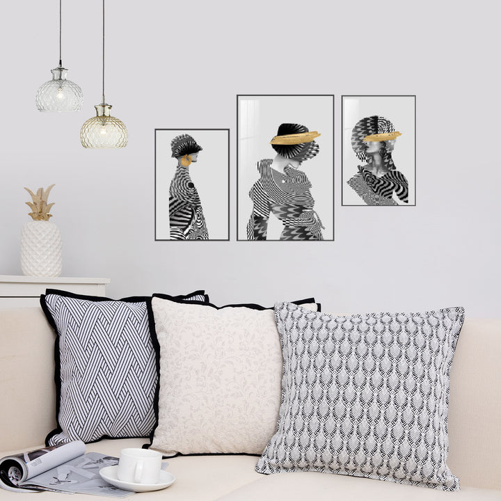 Abstract Art Decorative Pillow Case