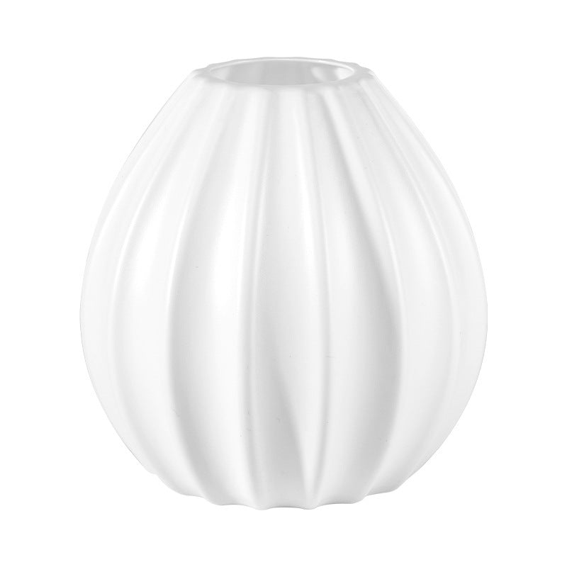 Elegant Textured Ceramic Vase Kalsten
