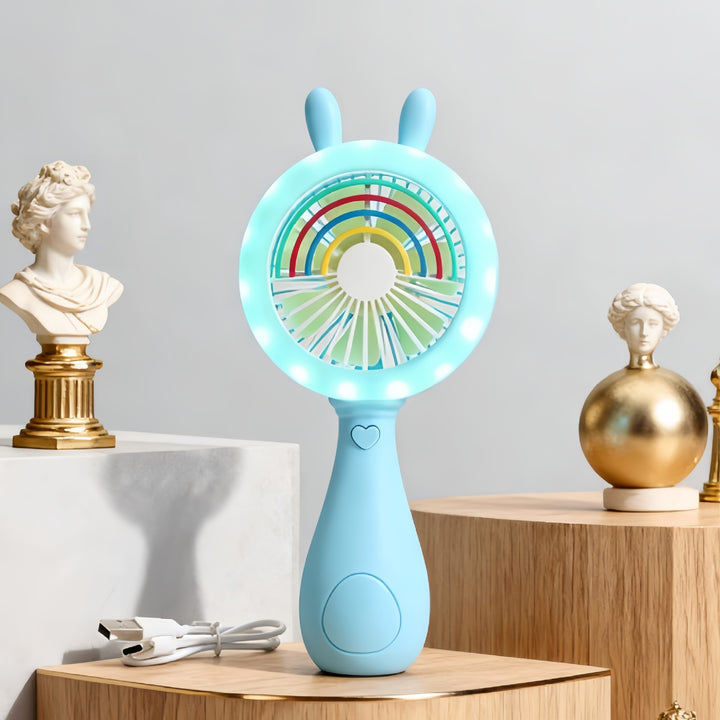 Ladies portable mini hand fan in creative animal design Kalsten