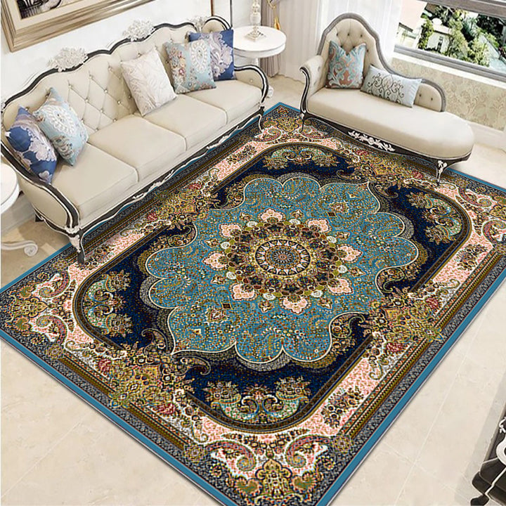 Vintage-Inspired Floral Area Rug
