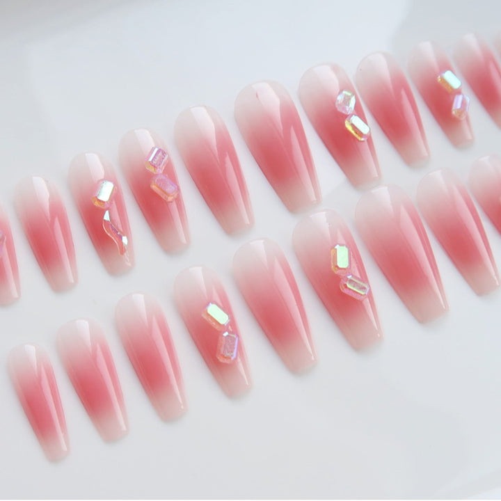 Elegant Artistic Press-On Nails
