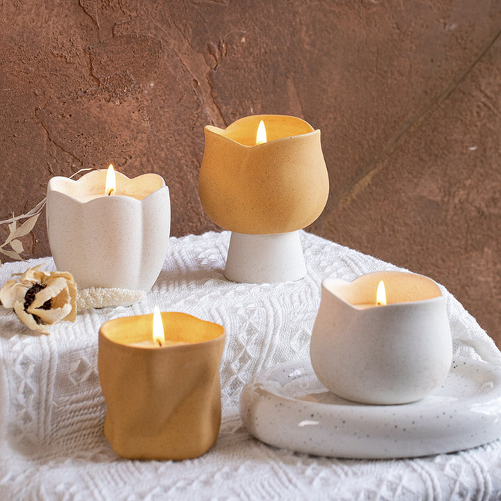 Rustic Ceramic Planter Kalsten