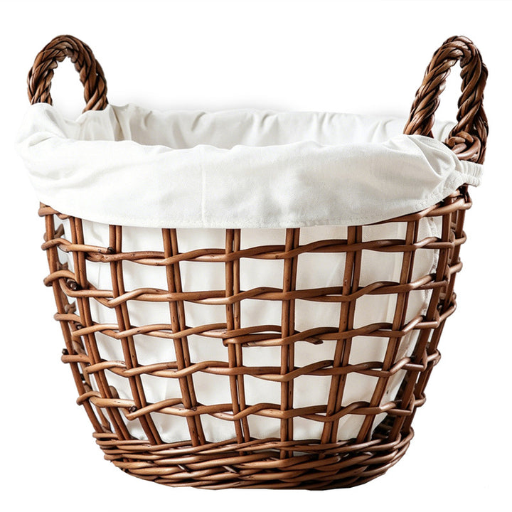 Handcrafted basket with cotton lining Kalsten