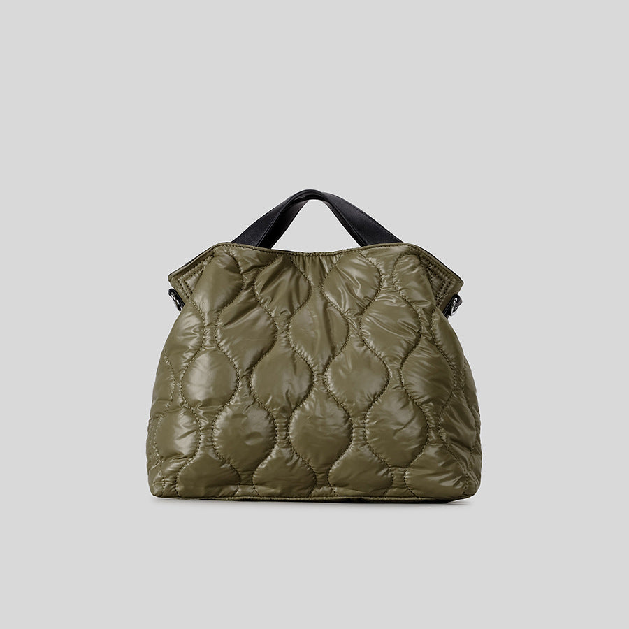 Puffed Quilted Tote