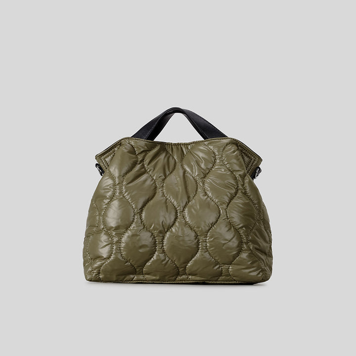 Puffed Quilted Tote