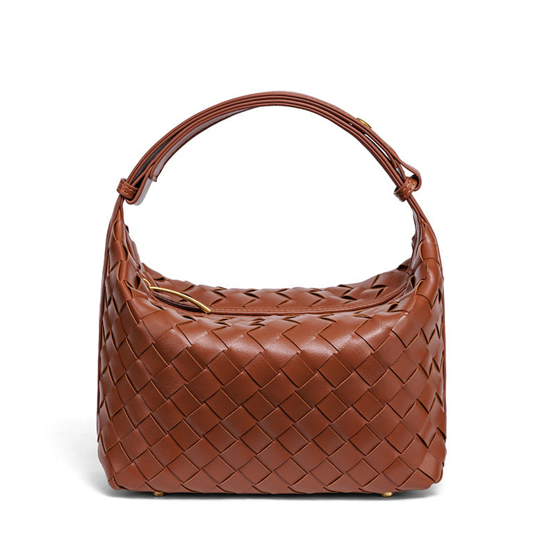 Handmade Woven Leather Mini Bag Kalsten