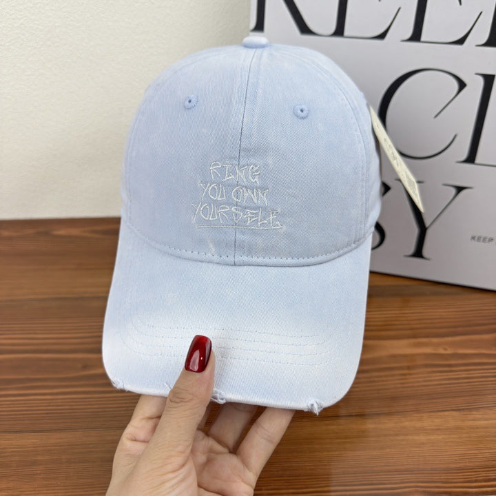 Women's Distressed Motivational Baseball Cap Kalsten