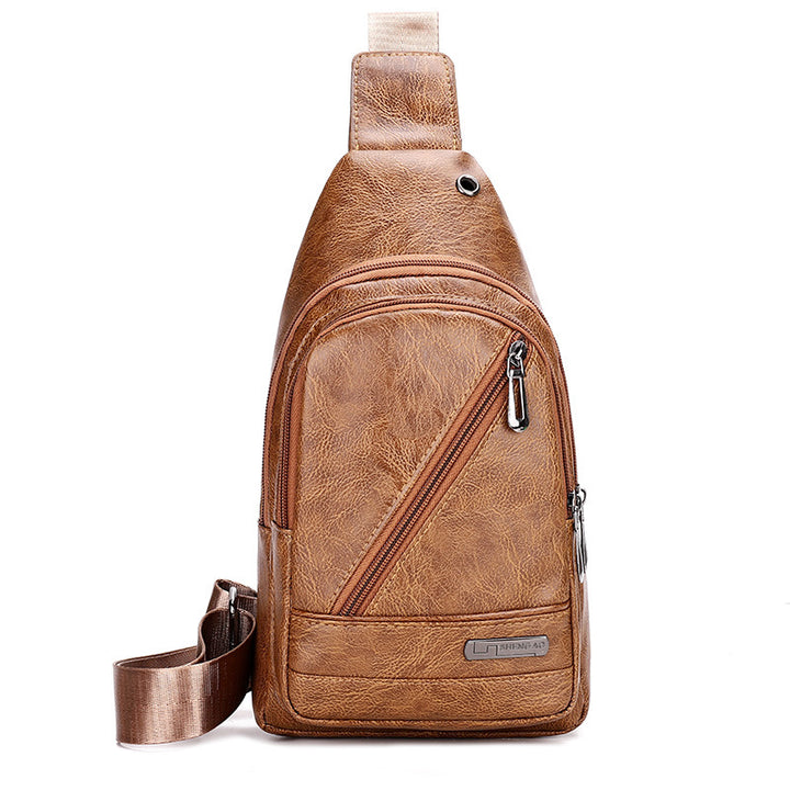 Fashionable Leather Sling Bag