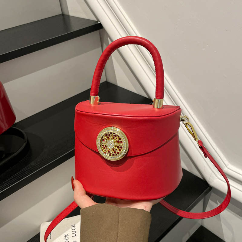 Elegant Structured Handheld Purse