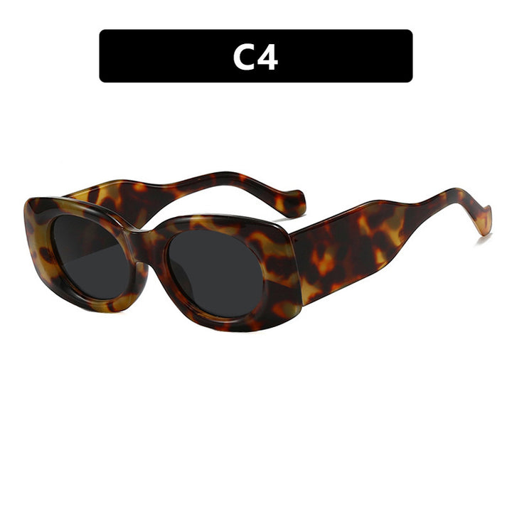 Ladies futuristic sunglasses in elegant square design Kalsten