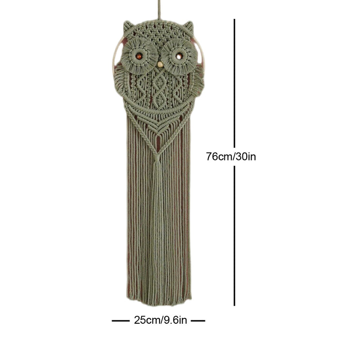 Decorative Owl Macrame Wall Hanging Kalsten