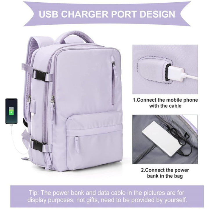 Multi-Functional Travel Backpack with Organizer Compartments Kalsten