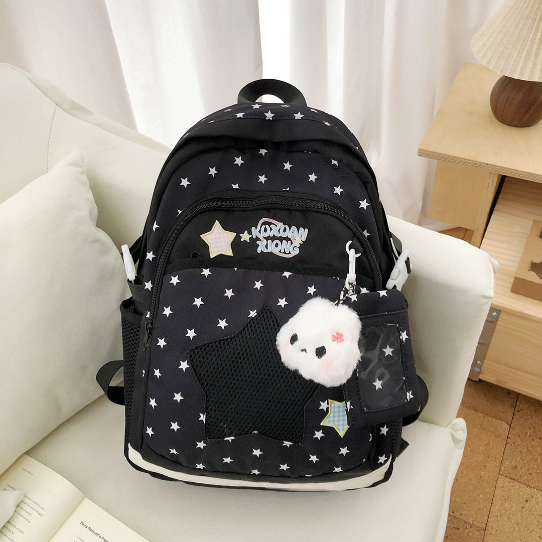 Cute Star-Print Backpack Kalsten