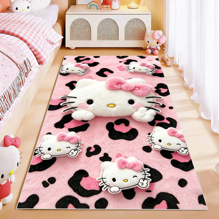 Cute Animal-Themed Plush Area Rug
