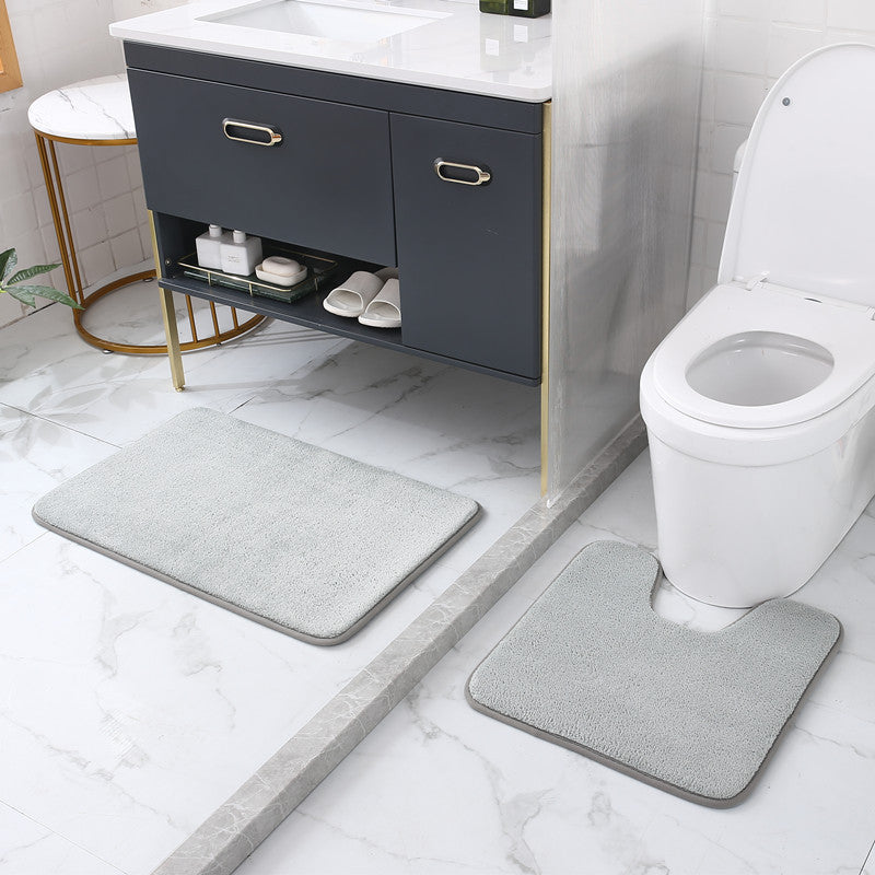 Soft Chenille Bath Mat Set Kalsten