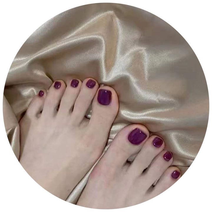 Elegant Gel Press-On Toenails