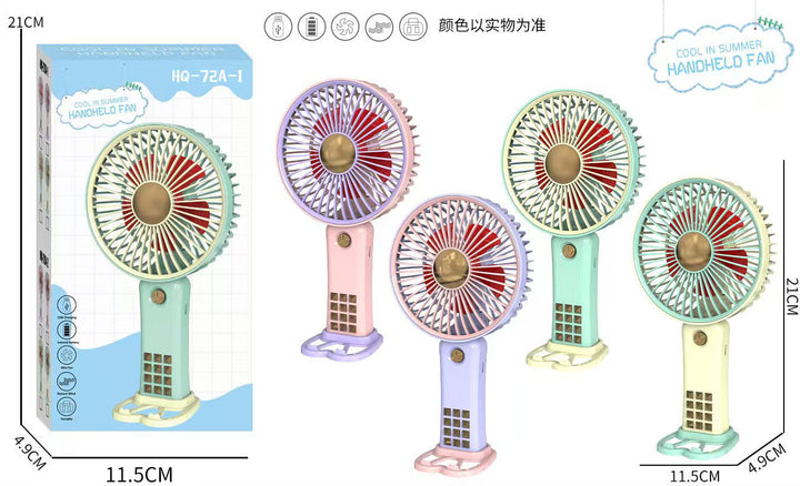 Unisex Portable USB Hand Fan with Ergonomic Design and Rechargeable Battery Kalsten