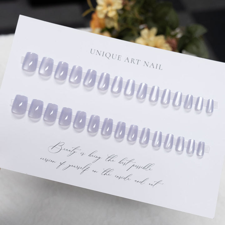 Glossy Acrylic Press-On Nail Set