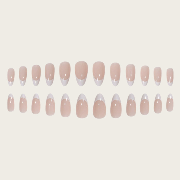 Premium French Tip Press-On Nails Kalsten