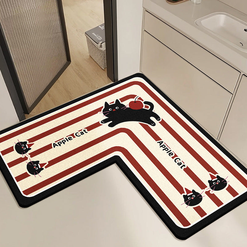 Panda-Themed Decorative Bath Mat