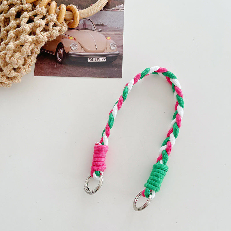 Colorful Braided Keychain Strap Kalsten