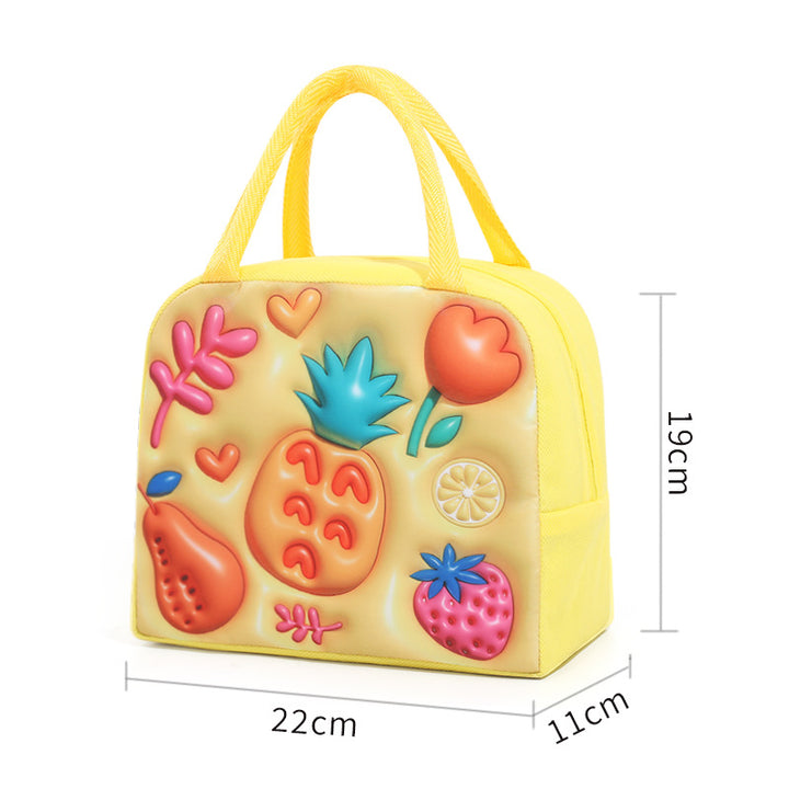 Fun Fruit-Themed Insulated Lunch Bag