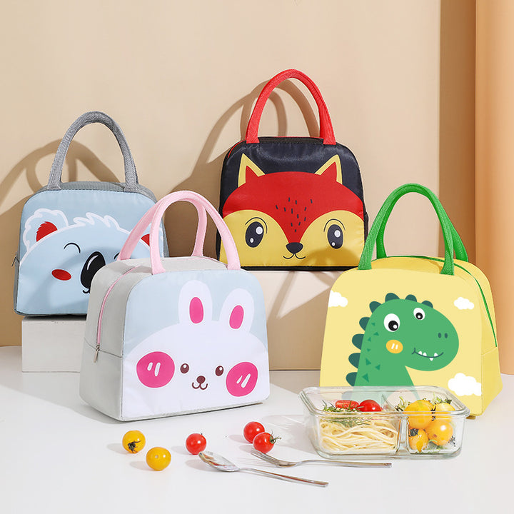 Fun Fox-Themed Insulated Lunch Bag Kalsten