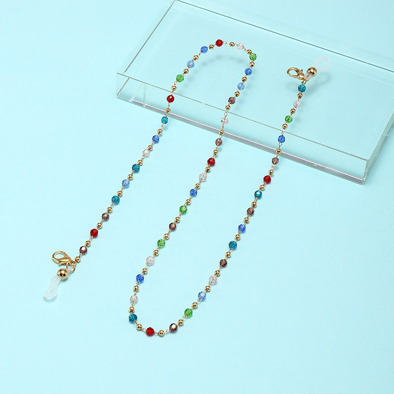 Decorative Eyewear with Elegant Chain Kalsten