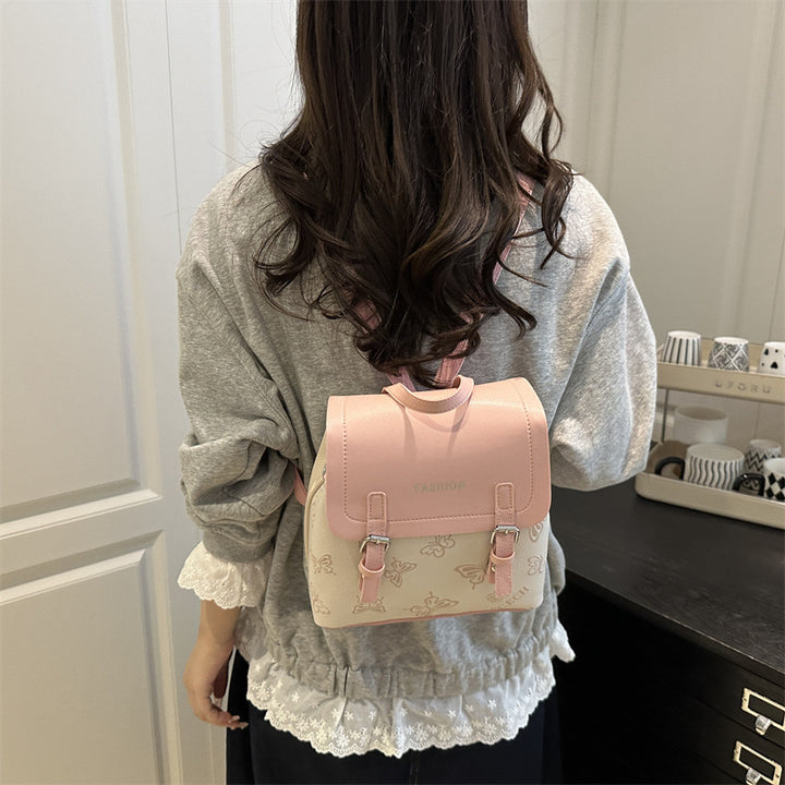 Stylish Butterfly Pattern Mini Backpack Kalsten